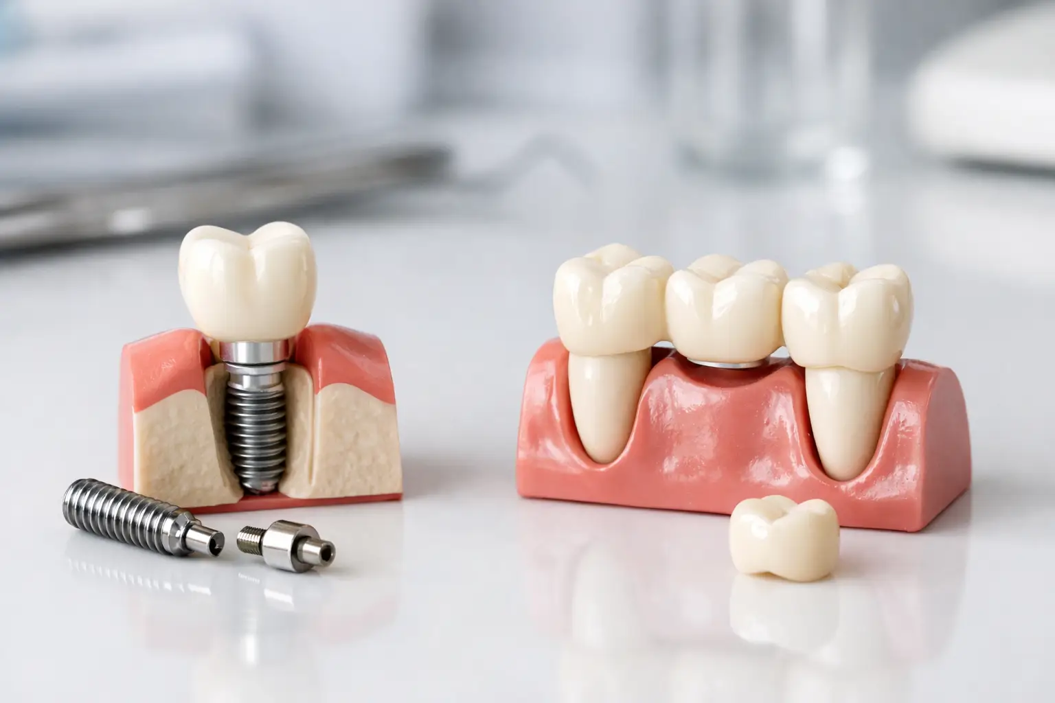 Implantat oder Brücke - was ist besser?